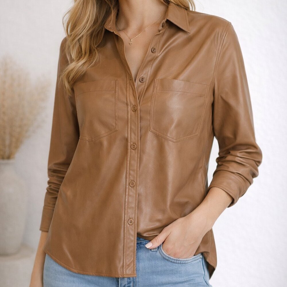 Wilfred | Vegan Leather Shirt